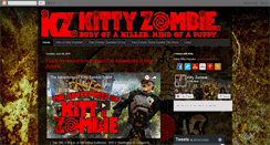 Desktop Screenshot of kittyzombie.com