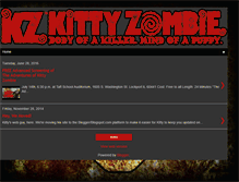 Tablet Screenshot of kittyzombie.com